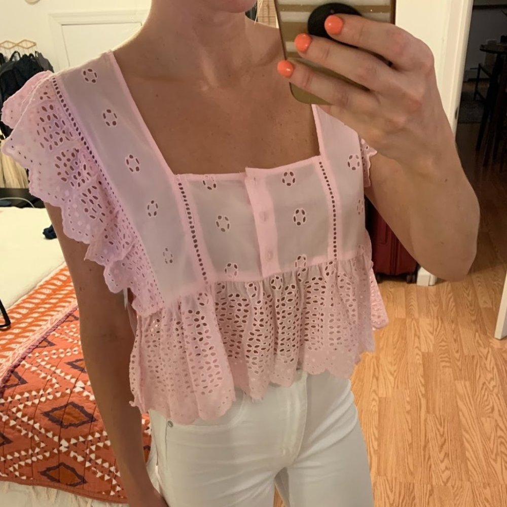 Rose Pink Urban Outfitters Top